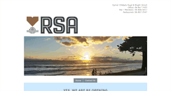 Desktop Screenshot of gisbornersa.org.nz